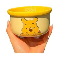 Conjunto De Tigela E Colher De Cerâmica Infantil Com Desenhos Animados Fofos: Winnie the Pooh E