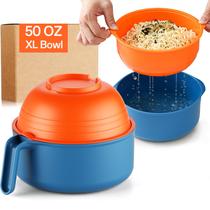 Conjunto de Tigela para Micro-ondas MEACOLIA 1,5L para Cozinhar Ramen Conjunto de Tigela para Micro-ondas MEACOLIA 1,5L para Cozinhar Ramen