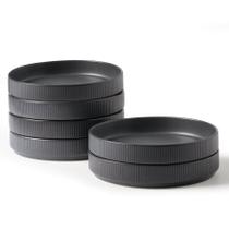 Conjunto de tigelas de macarrão famiware Star, conjunto de 6 680 ml, matte dark, 7,5 polegadas