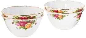 Conjunto de tigelas Royal Albert Old Country Roses 4,3" 4 peças Conjunto de tigelas Royal Albert Old Country Roses 4,3" 4 peças