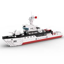 Conjunto de tijolos de construção DAHONPA Mine Countramedidas Navio 380 unidades