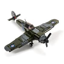 Conjunto de tijolos de construção DAHONPA Spitfire Jet Military 290 peças