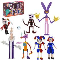 Conjunto de tijolos de construção IVVTNHZ Digital Circus 8 em 1 491 unidades