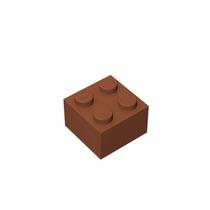 Conjunto de tijolos de construção TTEHGB TOY Classic 2x2 300 peças de café Conjunto de tijolos de construção TTEHGB TOY Classic 2x2 300 peças de café