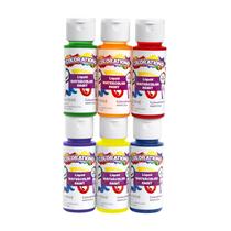 Conjunto de tinta aquarela Colorations Liquid 60mL 6 cores clássicas