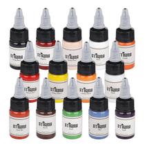 Conjunto de tinta de tatuagem STIGMA Classical 14 cores 15 mL por garrafa