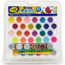 Conjunto de Tinta Lavável para Crianças, 42 Cores, Ideal para Presente, a partir dos 3 anos - Crayola