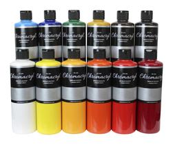 Conjunto de Tintas Acrílicas CHROMA Chromacryl 12 Pints Sortidas Conjunto de Tintas Acrílicas CHROMA Chromacryl 12 Pints Sortidas