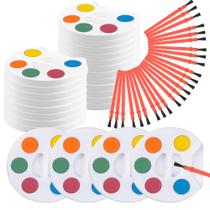 Conjunto de Tintas Aquarela ArtCreativity - 24 Cores com Pincel