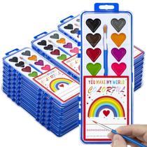 Conjunto de Tintas Aquarela DOSEWART - 16 Cores + 24 Pincel