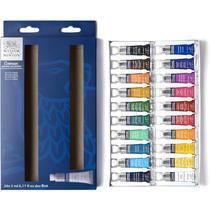 Conjunto de Tintas Aquarela Winsor & Newton Cotman - 10/20 Cores de Alta Transparência e Resistência