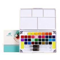 Conjunto de Tintas Aquarela Wokex 36 Cores - Portátil com Caneta Pincel