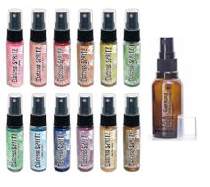 Conjunto de Tintas Distress Spritz Sprays Tim Holtz Ranger - 2 Unidades de 12x30ml