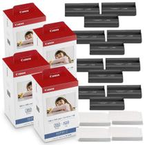 Conjunto de tintas e papéis Canon KP-108IN com 432 folhas e 12 tintas