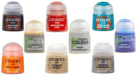 Conjunto de Tintas Genérico Citadel Base Shade Dry 18 ml Conjunto de Tintas Genérico Citadel Base Shade Dry 18 ml
