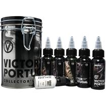 Conjunto de Tintas para Tatuagem Radiant Colors Victor Portugal 5 Greywashes Conjunto de Tintas para Tatuagem Radiant Colors Victor Portugal 5 Greywashes