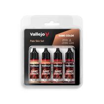 Conjunto de tintas Vallejo Game Color Pale Skin 4x18ml