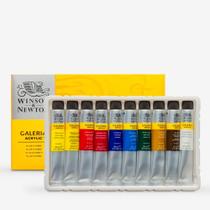 Conjunto de tintas Winsor & Newton Galeria Tubos acrílicos 10x20ml Conjunto de tintas Winsor & Newton Galeria Tubos acrílicos 10x20ml