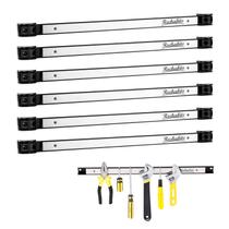 Conjunto de tiras para porta-ferramentas magnéticas Rechabite 6x46cm em aço inoxidável