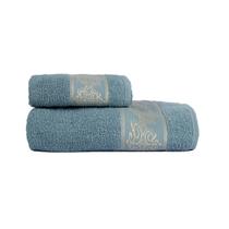 Conjunto de Toalha Para Banho Corpo e Rosto Algodão Luxo c/2 Conjunto de Toalha Para Banho Corpo e Rosto Algodão Luxo c/2