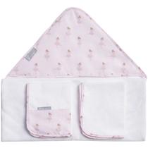 Conjunto de Toalhas 3un MasterBag Ballet Rosa