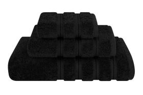 Conjunto de toalhas American Soft Linen Premium de 3 peças 100% algodão