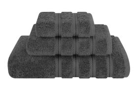 Conjunto de toalhas American Soft Linen Premium de 3 peças 100% algodão Conjunto de toalhas American Soft Linen Premium de 3 peças 100% algodão