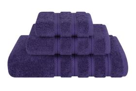 Conjunto de toalhas American Soft Linen Premium de 3 peças 100% algodão Conjunto de toalhas American Soft Linen Premium de 3 peças 100% algodão