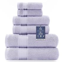 Conjunto de toalhas COZYART Lavender Luxury Turk Cotton 650 g/m2 6 unidades Conjunto de toalhas COZYART Lavender Luxury Turk Cotton 650 g/m2 6 unidades