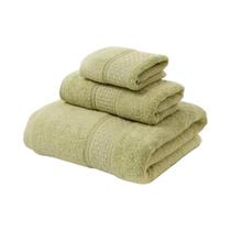 Conjunto De Toalhas De Algodão Ultra Macias E Luxuosas 3 Peças Altamente Absorventes Para Banho E