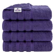 Conjunto de toalhas de banho American Soft Linen Luxury 4 peças 600GSM Conjunto de toalhas de banho American Soft Linen Luxury 4 peças 600GSM