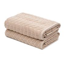 Conjunto de toalhas de banho BAGNO MILANO, algodão turco, areia, bege Conjunto de toalhas de banho BAGNO MILANO, algodão turco, areia, bege