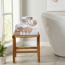 Conjunto de toalhas de banho Great Bay Home, algodão penteado, 6 peças