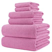 Conjunto de toalhas de banho POLYTE Oversize Quick Dry Microfiber 6 unidades Conjunto de toalhas de banho POLYTE Oversize Quick Dry Microfiber 6 unidades