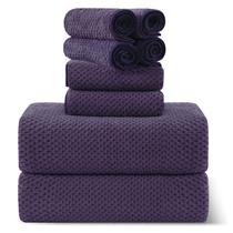 Conjunto de toalhas de banho Smuge de 8 peças, 2 lençóis de banho extra grandes Conjunto de toalhas de banho Smuge de 8 peças, 2 lençóis de banho extra grandes