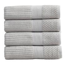 Conjunto de toalhas de banho Springtree Home Krista 100% algodão x4 High Rise