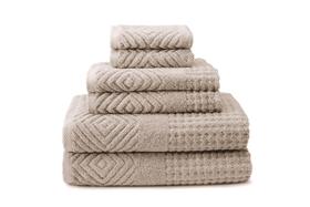 Conjunto de toalhas de banho Texere 100% algodão orgânico 700gsm 6 peças