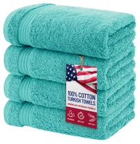 Conjunto de toalhas de mão American Veteran Towel 100% algodão x4 Conjunto de toalhas de mão American Veteran Towel 100% algodão x4