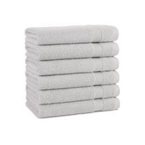 Conjunto de toalhas de mão Arkwright Bathroom 100% algodão 600GSM x6