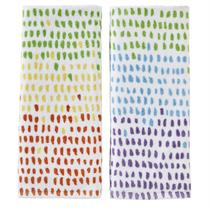 Conjunto de toalhas de mão SKL Home Mad Dash 100% algodão 16x26cm 2 unidades