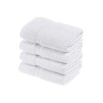 Conjunto de toalhas de mão Superior Egyptian Cotton Pile x4 White Conjunto de toalhas de mão Superior Egyptian Cotton Pile x4 White
