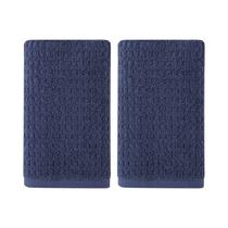 Conjunto de toalhas de mão Tommy Bahama 100% algodão, 2 peças