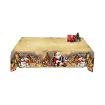 Conjunto De Toalhas De Mesa De Natal VIKAMA Cena De Celebração Da Véspera De Natal Para Casa Cozinha Conjunto De Toalhas De Mesa De Natal VIKAMA Cena De Celebração Da Véspera De Natal Para Casa Cozinha