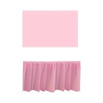 Conjunto De Toalhas De Mesa Descartáveis Em Cor Sólida 2 Peças Coberturas De Papel Retangulares Com