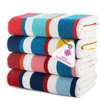 Conjunto de toalhas de praia CASA COPENHAGEN Bora Bora 100% algodão 4 peças Conjunto de toalhas de praia CASA COPENHAGEN Bora Bora 100% algodão 4 peças