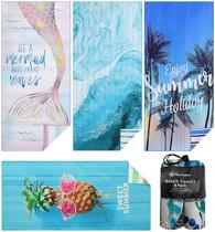 Conjunto de toalhas de praia Casa Platino Extra Large 80x180cm, pacote com 4 Conjunto de toalhas de praia Casa Platino Extra Large 80x180cm, pacote com 4