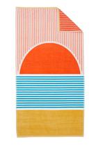 Conjunto de toalhas de praia Loon & Lake Luxury Beach Sunset, pacote com 2