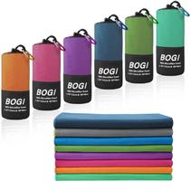 Conjunto de toalhas de viagem BOGI 40x80cm de microfibra de secagem rápida, 2 unidades Conjunto de toalhas de viagem BOGI 40x80cm de microfibra de secagem rápida, 2 unidades