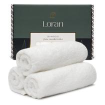 Conjunto de toalhas faciais Loran Luxury Bamboo Viscose x6 White