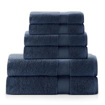 Conjunto de toalhas One Thousand Reasons Zero Twist 6 peças Conjunto de toalhas One Thousand Reasons Zero Twist 6 peças